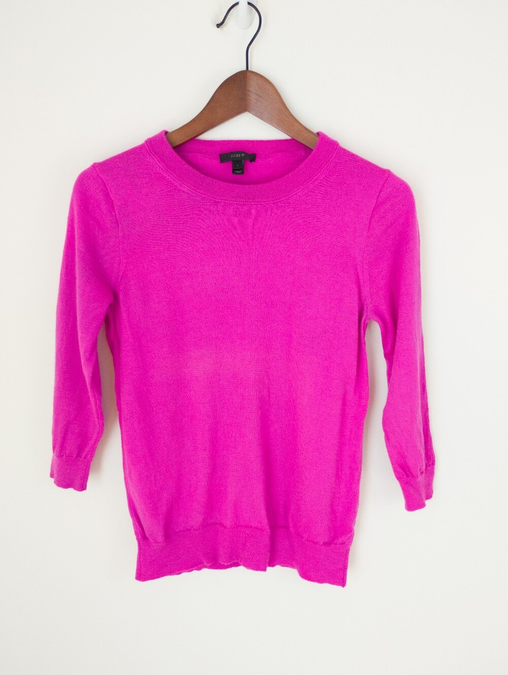 J.Crew Merino Wool Tippi Sweater Pink Size S Crewneck